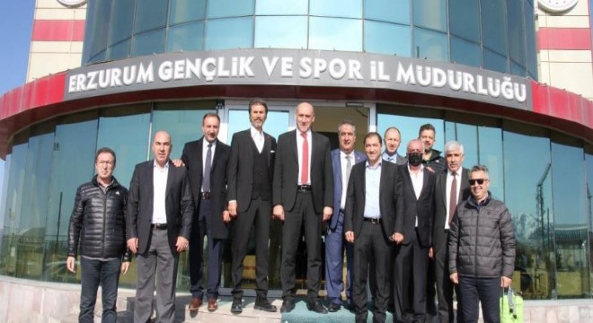  Erzurum GSİM Curling Federasyonunu ağırladı